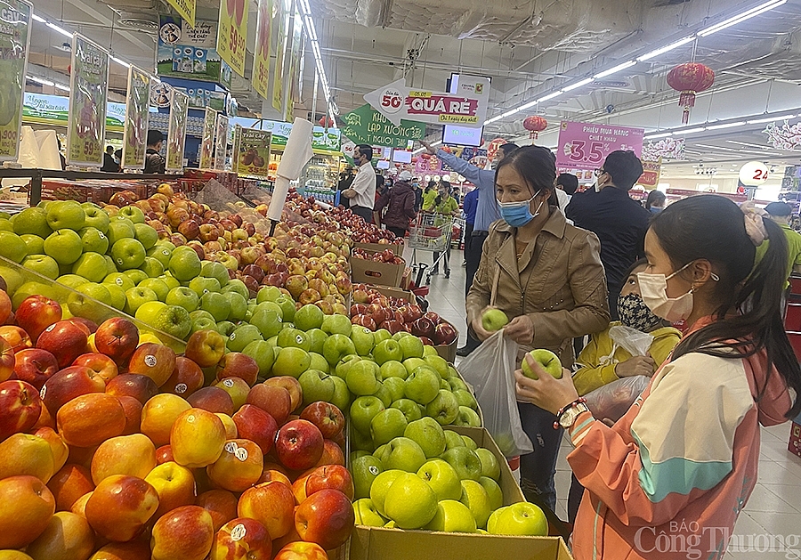 Nghệ An hàng hoá dồi dào, giá cả ổn định trong cao điểm chống dịch đón Tết