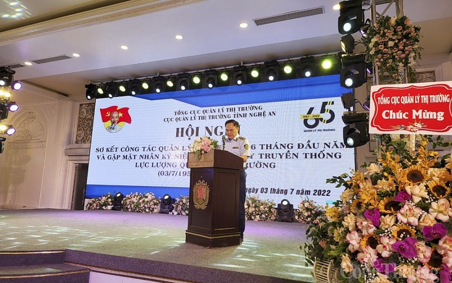 Cục Quản lý thị trường Nghệ An tổ chức Lễ kỷ niệm 65 năm ngày truyền thống