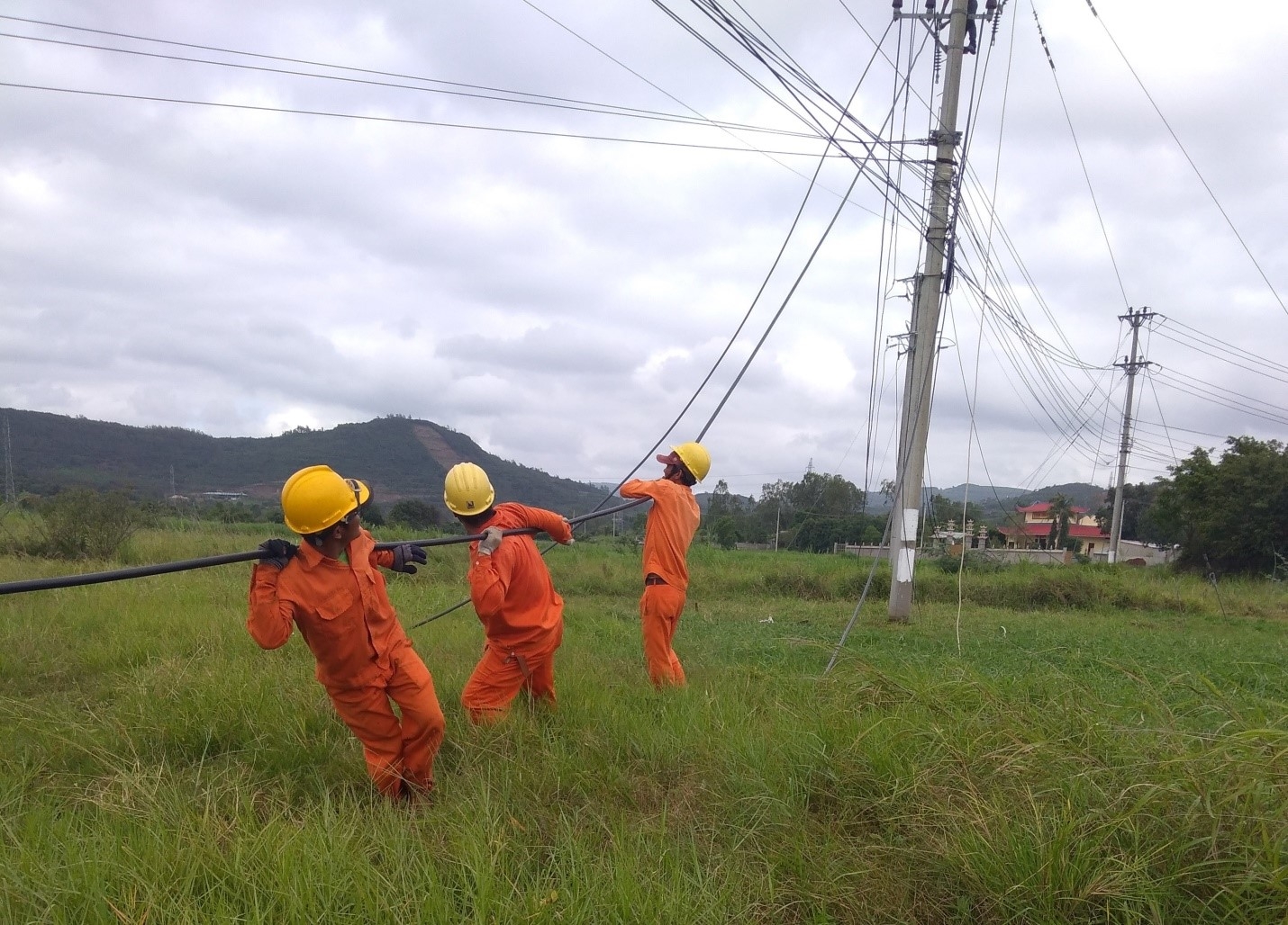 pc phu yen no luc dam bao tien do cac cong trinh dau tu luoi dien 137421