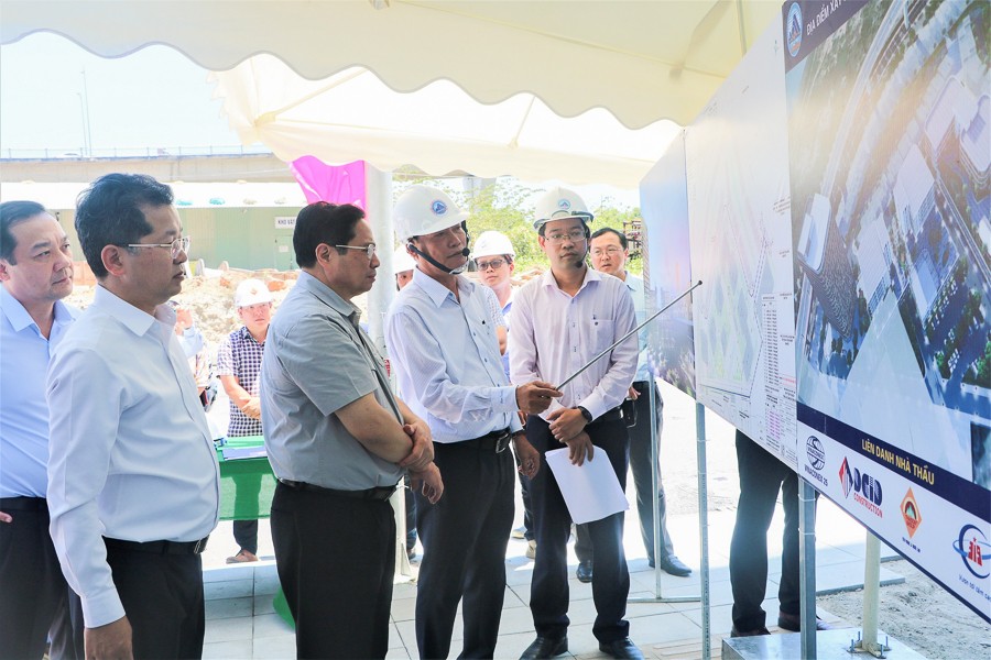 Thủ tướng Phạm Minh Chính thăm, khảo sát một số dự án, nhà máy tại thành phố Đà Nẵng
