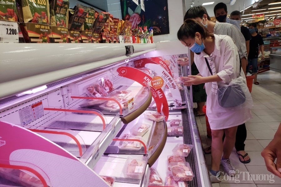 Đà Nẵng: Siêu thị tăng mạnh hàng thực phẩm tươi sống, tiểu thương các chợ nghiêm túc thực hiện giãn cách