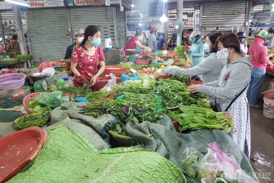 Đà Nẵng: Siêu thị tăng mạnh hàng thực phẩm tươi sống, tiểu thương các chợ nghiêm túc thực hiện giãn cách