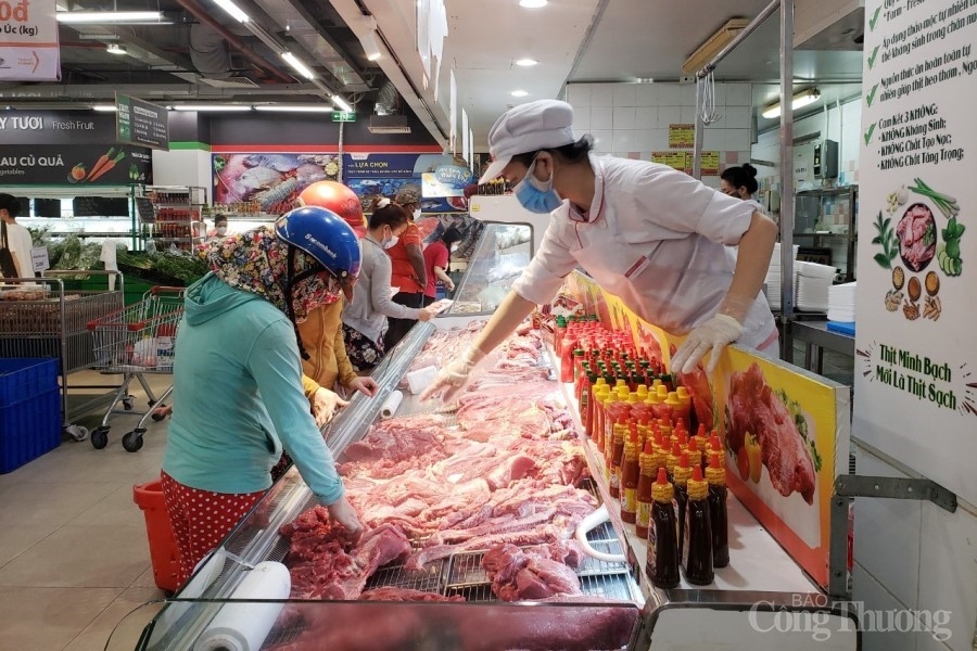 Đà Nẵng: Siêu thị tăng mạnh hàng thực phẩm tươi sống, tiểu thương các chợ nghiêm túc thực hiện giãn cách