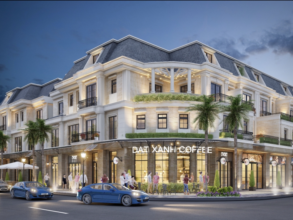 Đất Xanh Miền Trung phát triển dòng sản phẩm shophouse siêu sang chuẩn quốc tế Regal Pavillon