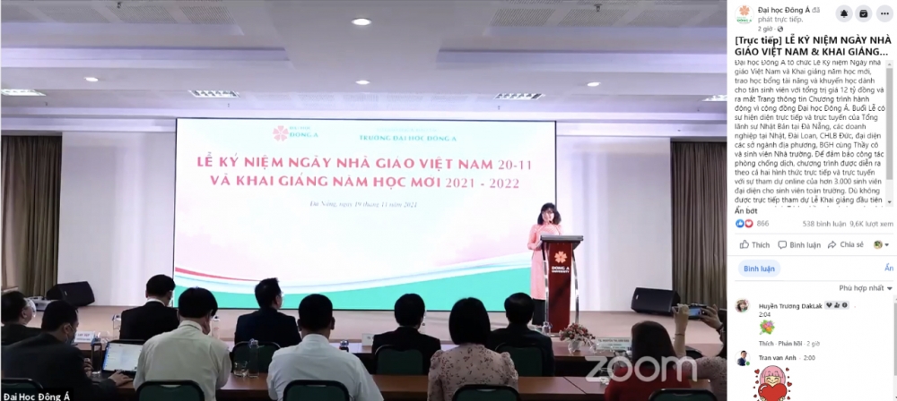 Ra mắt Trang thông tin chương trình hành động vì cộng đồng Đại học Đông Á