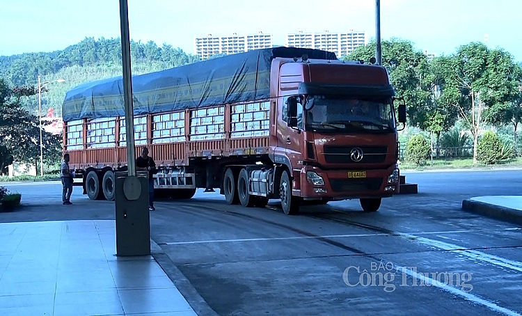 Yêu cầu xét nghiệm người vận chuyển hàng hóa xuất khẩu qua Lào Cai
