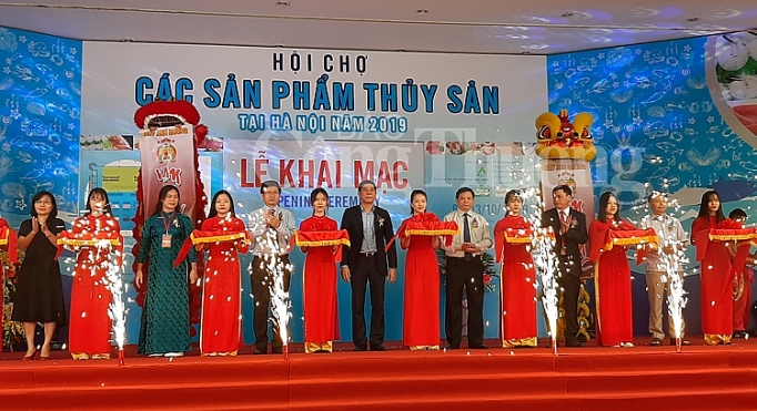 khai mac hoi cho cac san pham thuy san tai ha noi nam 2019