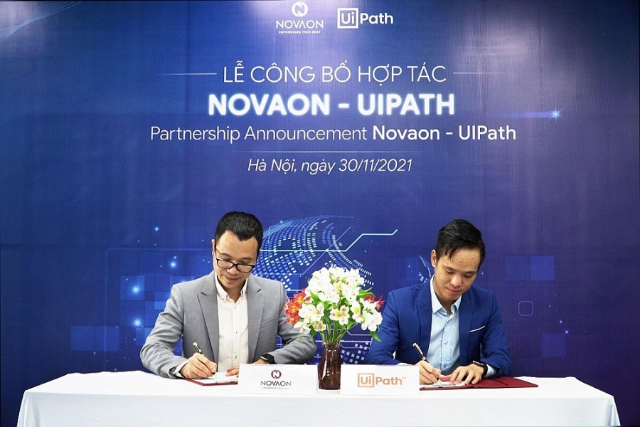 Novaon hợp tác chiến lược với UiPath - nền tảng tự động hóa quy trình (RPA) số 1 thế giới