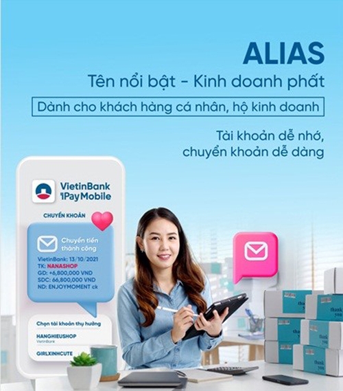 “Alias – biệt danh tài khoản” của VietinBank lọt vào Top 10 Tin dùng Việt Nam 2021