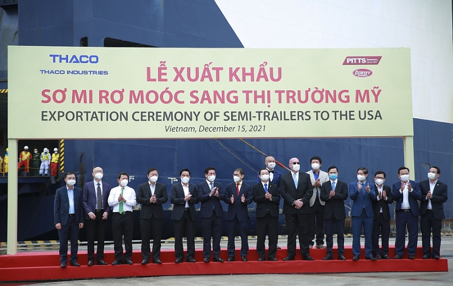 Xuất khẩu sơ mi rơ moóc sang Hoa Kỳ: Dấu son của công nghiệp cơ khí Việt Nam