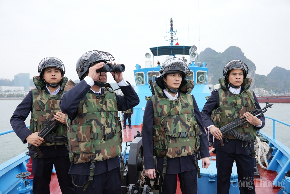 Hải đội 1, Cục Điều tra chống buôn lậu (Tổng cục Hải quan) tuần tra, kiểm soát trên vùng biển Quảng Ninh