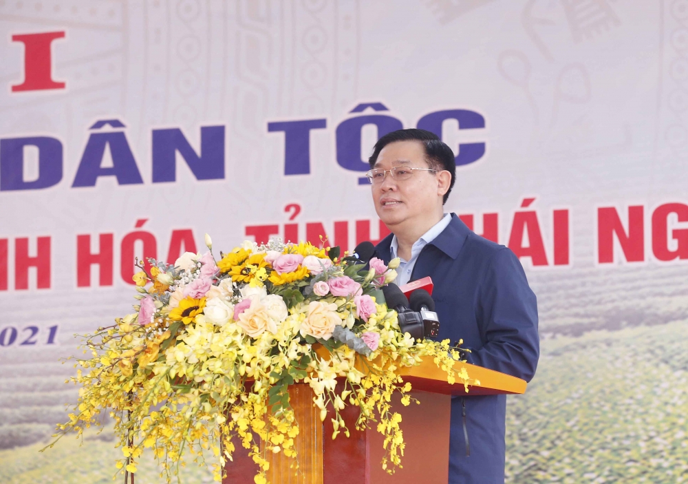 Chủ tịch Quốc hội: Càng lúc khó khăn, sức mạnh đại đoàn kết toàn dân tộc càng phát huy cao độ