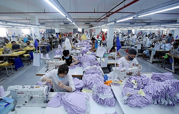 Sản xuất hàng dệt may xuất khẩu