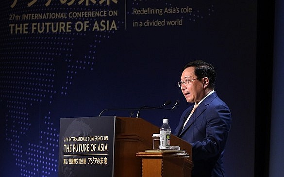 Phó Thủ tướng Phạm Bình Minh phát biểu tại Hội nghị Tương lai châu Á lần thứ 27