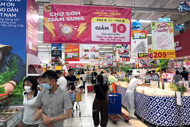 Hà Nội: Nhiều hệ thống siêu thị đồng loạt giảm giá hỗ trợ người tiêu dùng