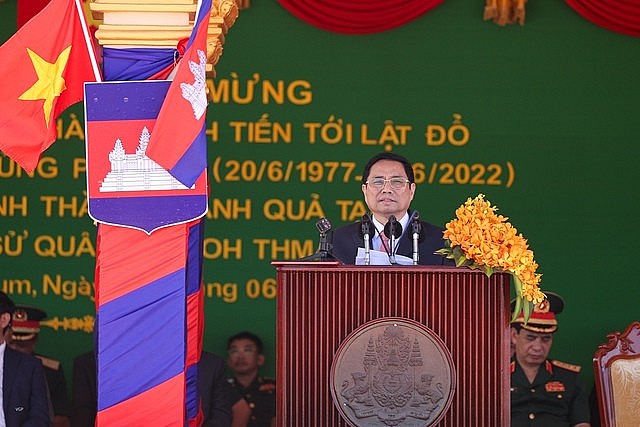 Thủ tướng Phạm Minh Chính: Quan hệ đoàn kết hữu nghị truyền thống Việt Nam – Campuchia là tài sản vô giá