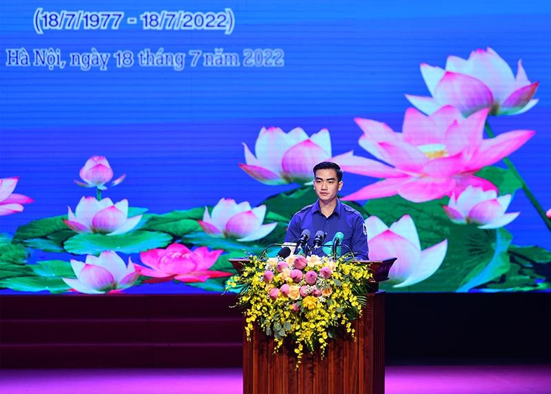 Hình ảnh lãnh đạo Đảng, Nhà nước dự Lễ kỷ niệm 60 năm Ngày thiết lập quan hệ ngoại giao Việt Nam-Lào ảnh 8