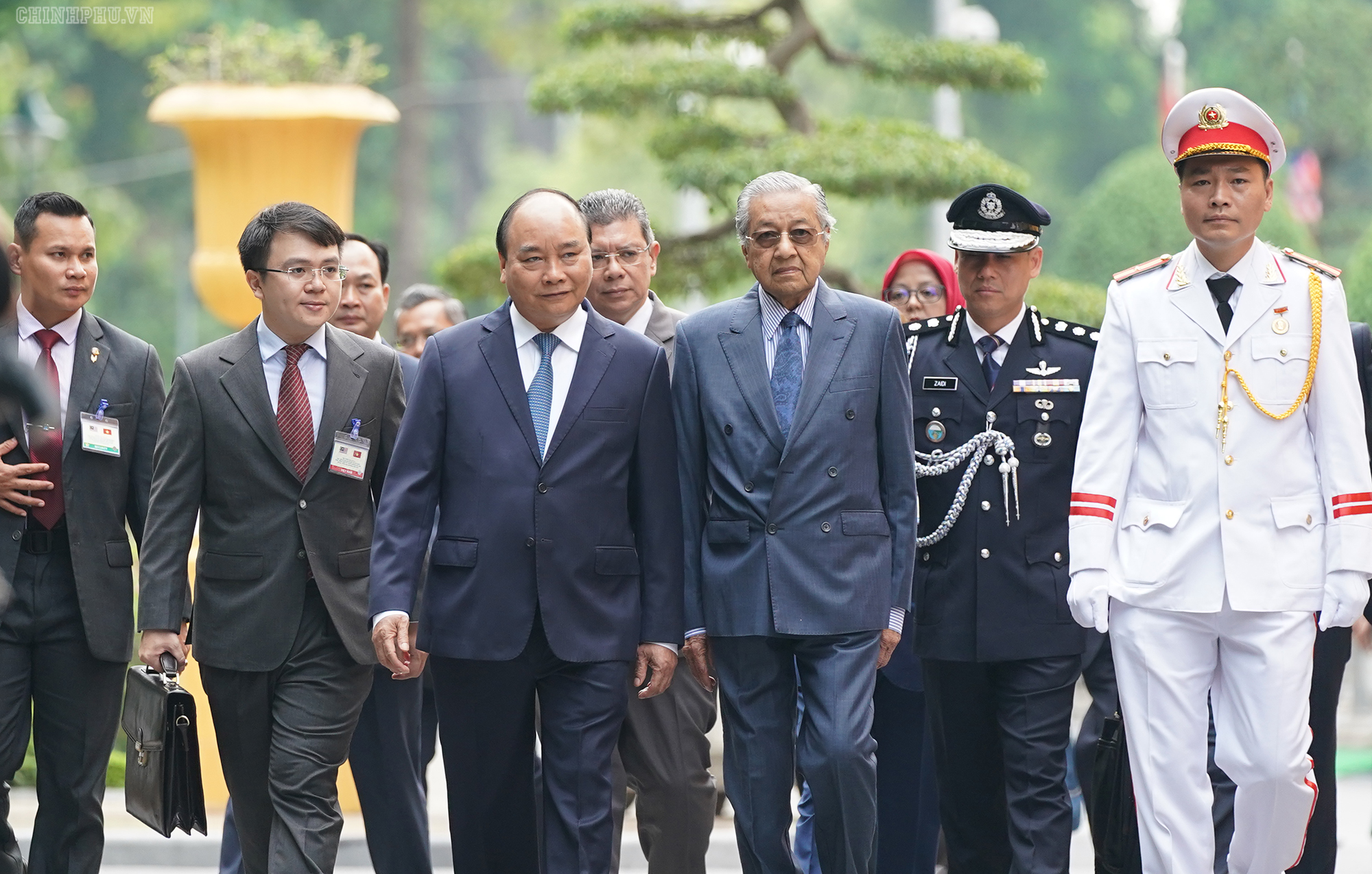 thu tuong nguyen xuan phuc don hoi dam voi thu tuong malaysia