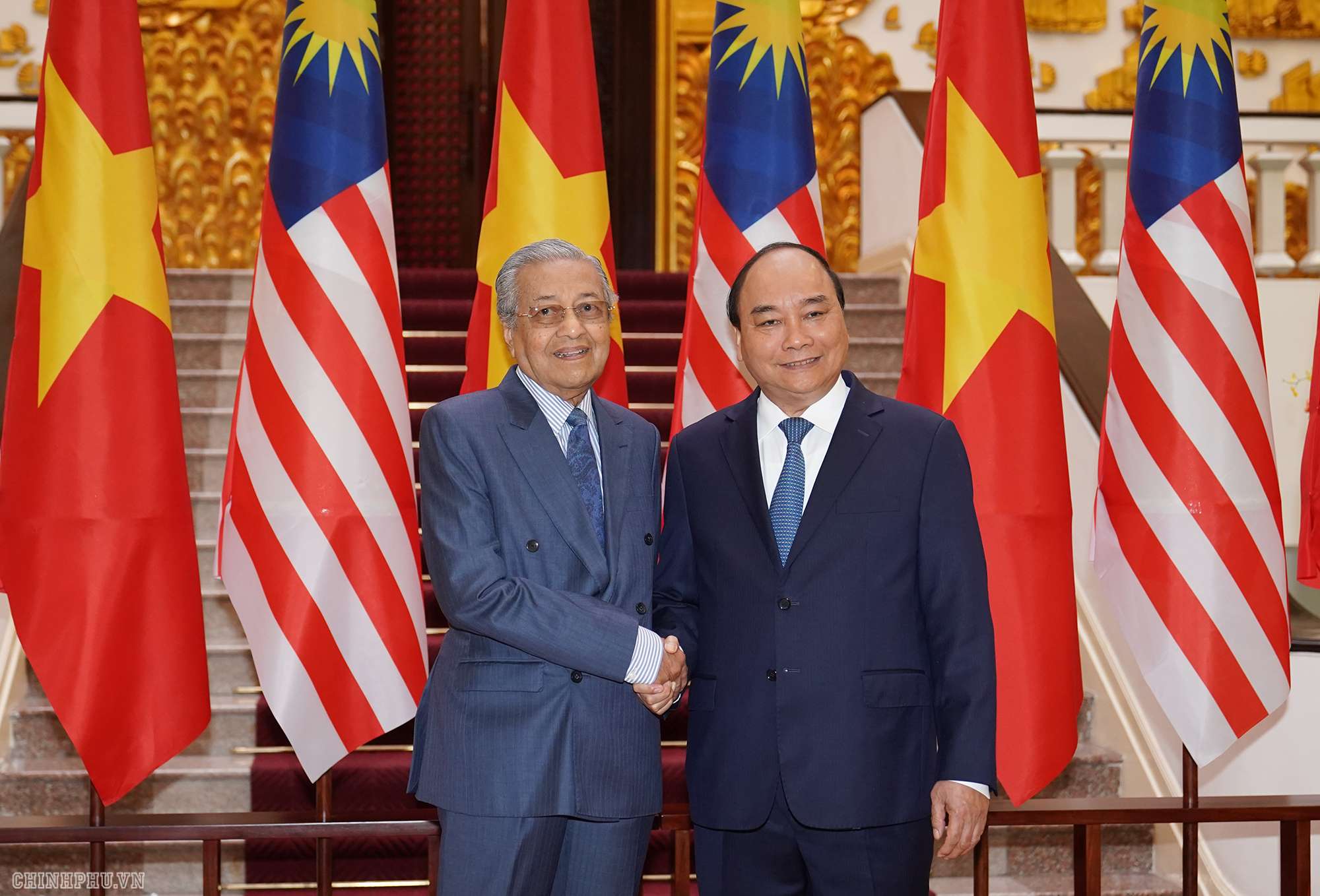 thu tuong nguyen xuan phuc don hoi dam voi thu tuong malaysia