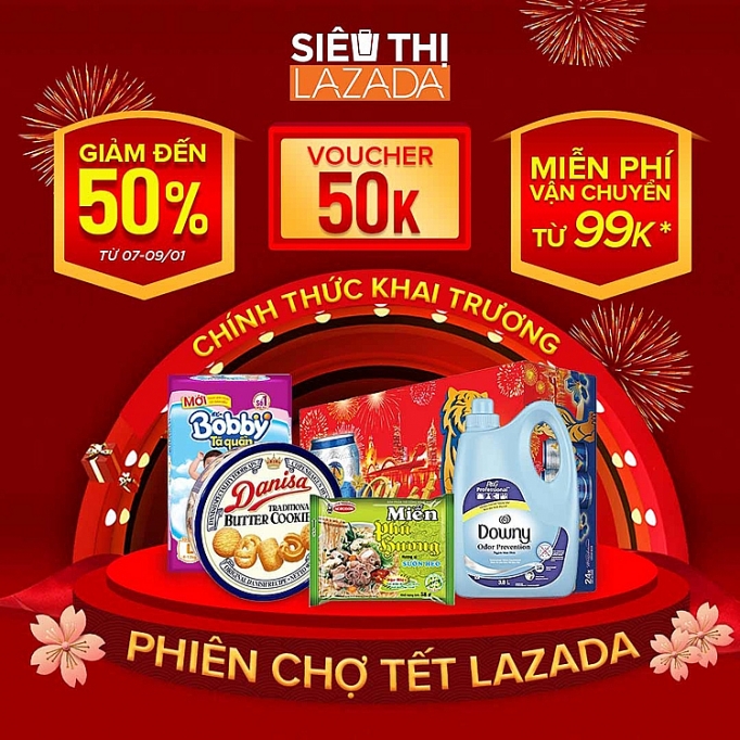 sieu thi lazada dia diem mua sam hang tieu dung gia tot