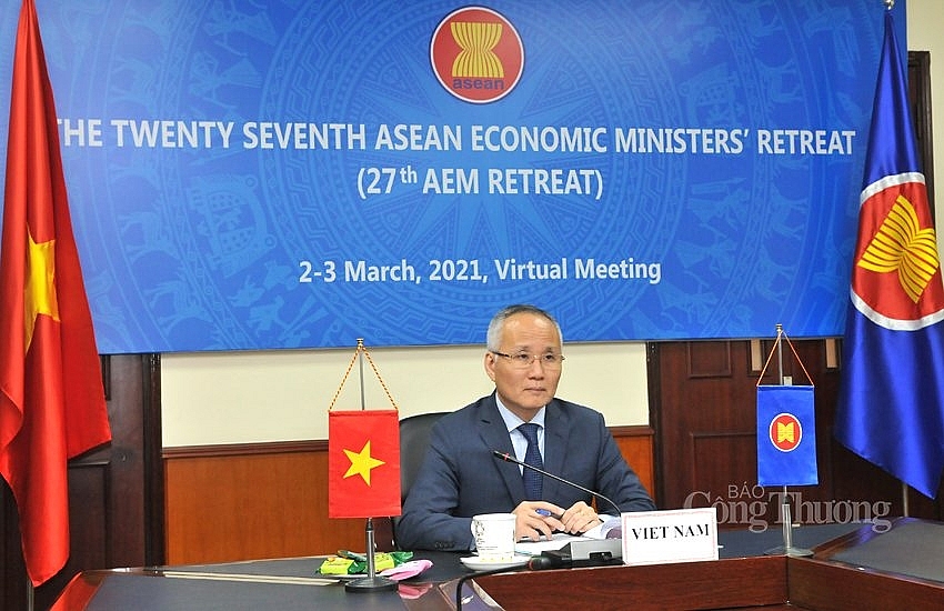 Hội nghị Bộ trưởng Kinh tế ASEAN hẹp lần thứ 27: Thông qua 10 sáng kiến, ưu tiên hợp tác kinh tế