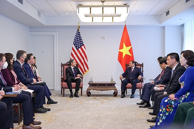 Thủ tướng Phạm Minh Chính: Đánh giá cao chính sách của Hoa Kỳ ủng hộ Việt Nam mạnh, độc lập, thịnh vượng