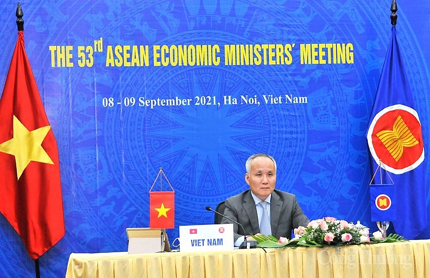 AEM 53: ASEAN thông qua lộ trình chuyển đổi số, đẩy nhanh phục hồi kinh tế