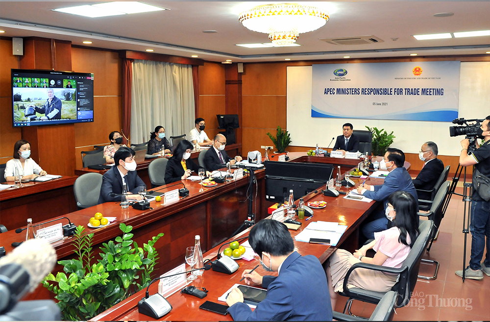 APEC 2021: Việt Nam chủ động đề xuất nhiều giải pháp tránh đứt gãy chuỗi cung ứng