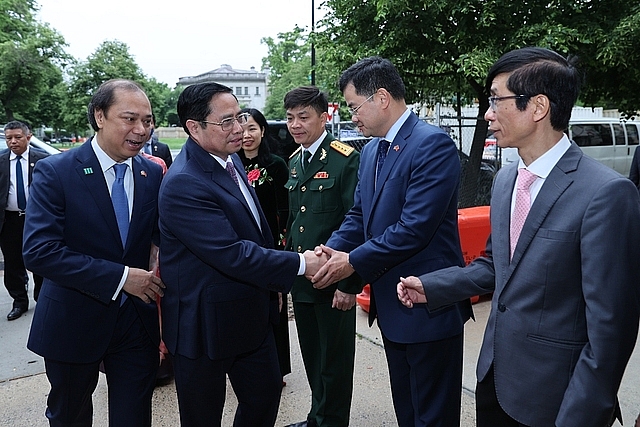 Thủ tướng Phạm Minh Chính gặp mặt cộng đồng người Việt ở bờ Đông Hoa Kỳ