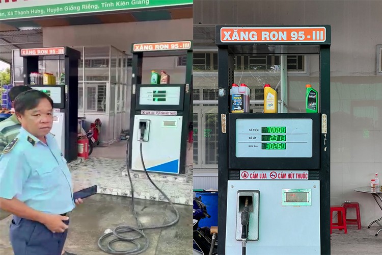 Kiên Giang: Phát hiện 02 doanh nghiệp kinh doanh xăng dầu vi phạm về niêm yết giá bán lẻ xăng dầu