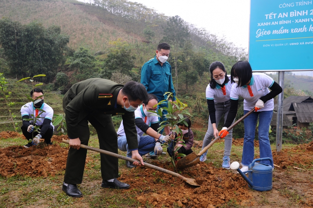 ABBANK trao tặng 25.000 cây xanh trong chương trình "Gieo mầm xanh hy vọng"