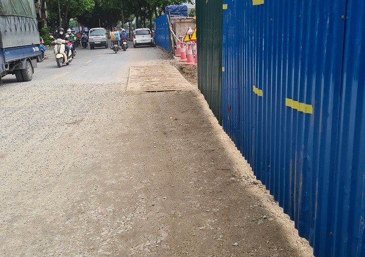Sụt lún đường Vũ Tông Phan: Sở Giao thông Vận tải TP. Hà Nội có văn bản hỏa tốc