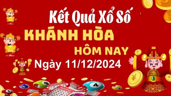 XSKH 11/12, kết quả xổ số Khánh Hòa hôm nay 11/12/2024, xổ số Khánh Hòa ngày 11 tháng 12